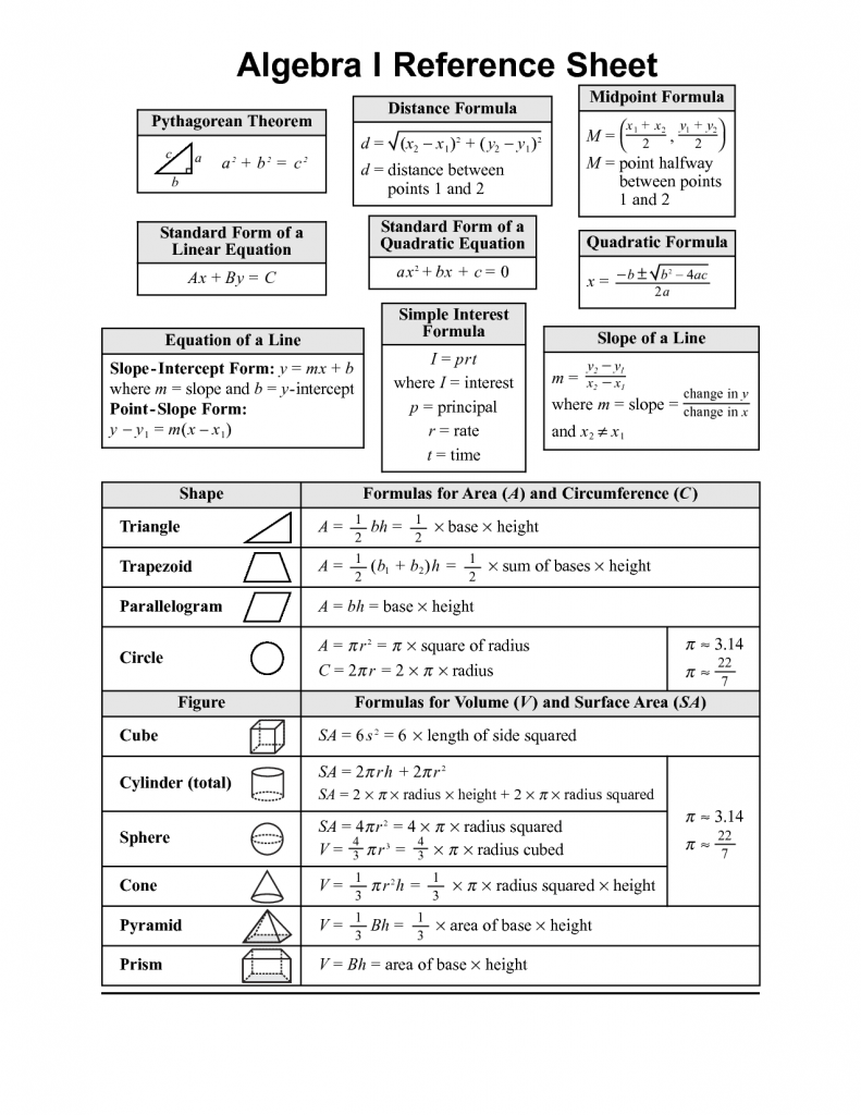 Reference Geometry Lines Polygons Bca Test Prep